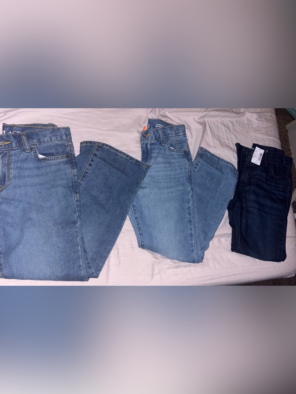New Children’s place size 8 boys bootcut jeans